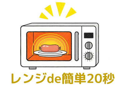 電子レンジ温めイメージ